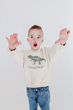 Load image into Gallery viewer, Dino Sweatshirt - Tyrannosaurus
