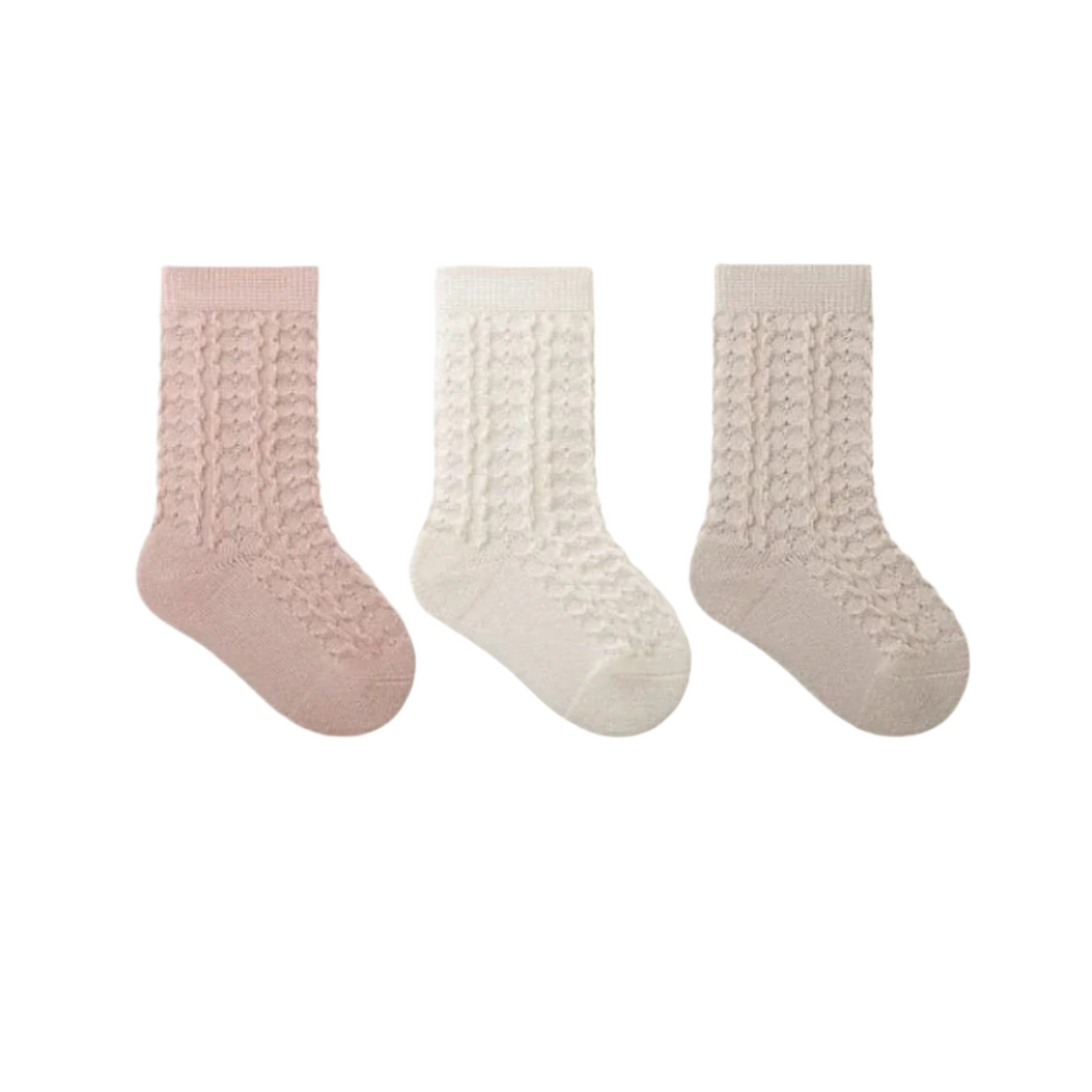 Prim Calf High Sock Set